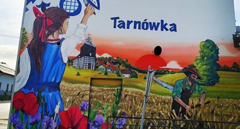 Nowy mural w Tarnówce robi wrażenie