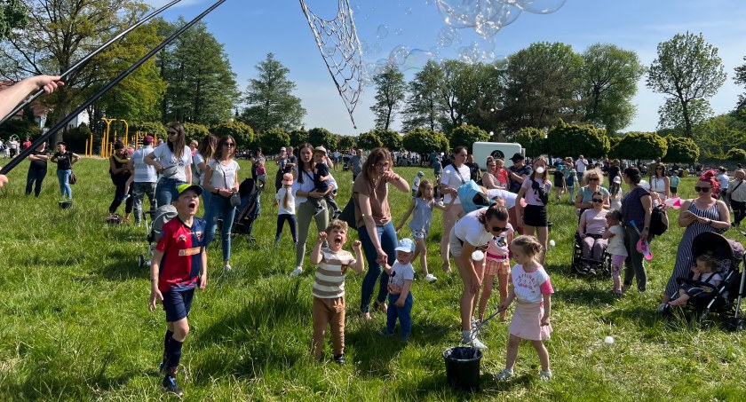 Festiwal baniek mydlanych w Złotowie