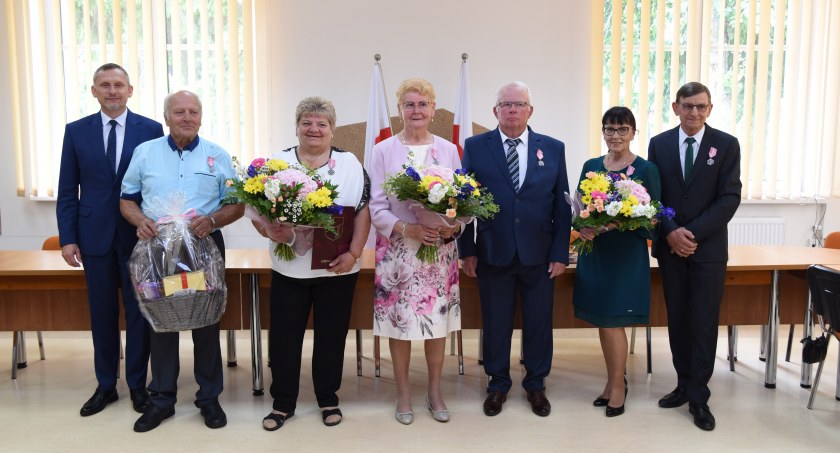 Złote gody trzech par w gminie Złotów