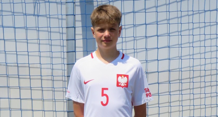 Szymon Grygiel reprezentantem Polski w piłce nożnej