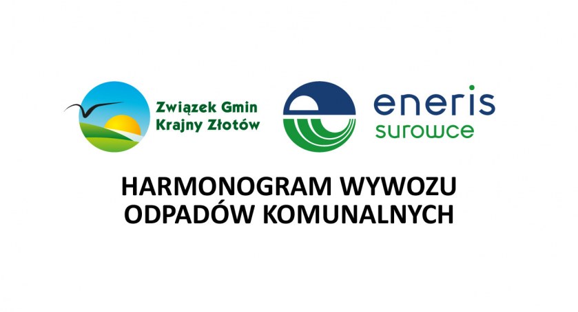 Harmonogram wywozu odpadów dla nieruchomości zamieszkanych w 2023 roku