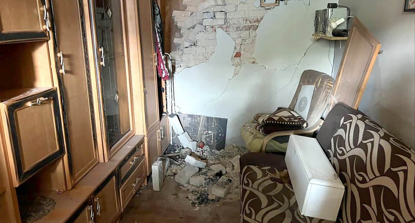 Gaz wybuchł tuż obok mężczyzny! Jak on to przeżył?