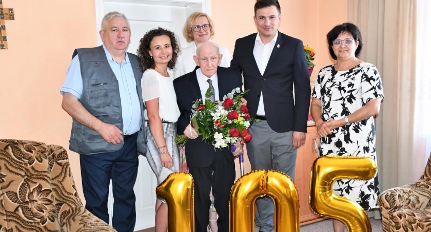 105 urodziny Alfonsa Tomke z Zakrzewa
