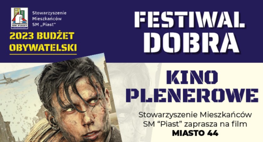 Zapraszamy na kino plenerowe w ramach Festiwalu Dobra