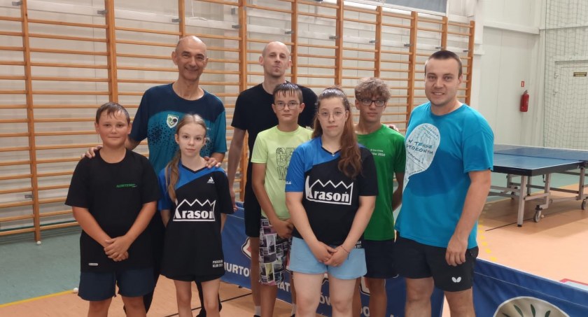 Zawodnicy GKTS Krajna na obozie sportowym
