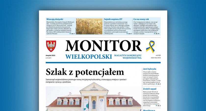 Monitor Wielkopolski - sierpień 2023