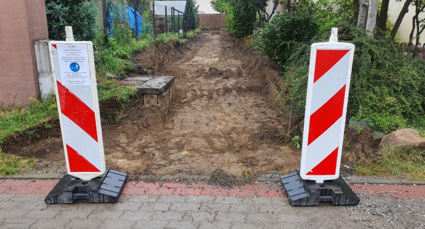 Rozpoczęły się prace budowlane pomiędzy ulicami Bartosza i Słoneczną
