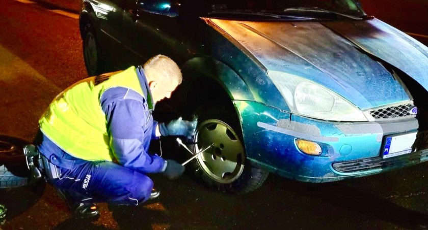 Nietypowa interwencja policjantów drogówki