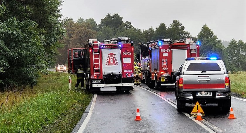 Szereg niebezpiecznych zdarzeń na drogach powiatu złotowskiego