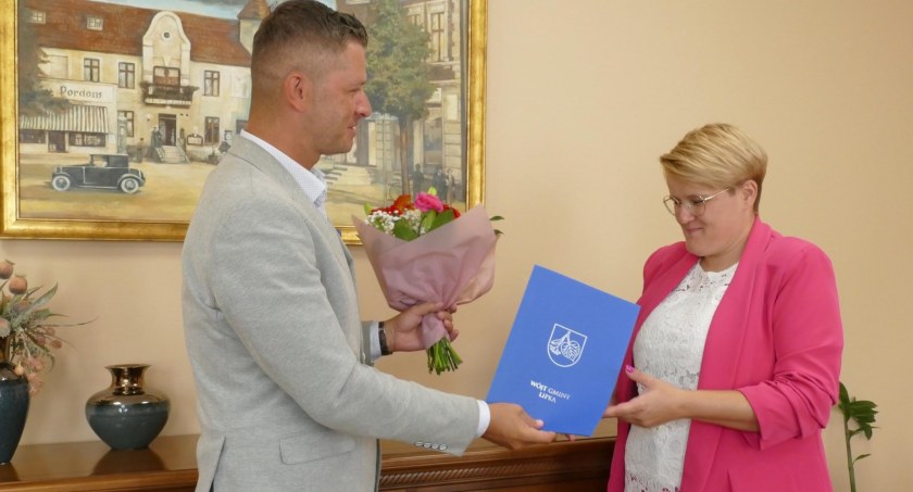 Nowy dyrektor szkoły w Łąkiem