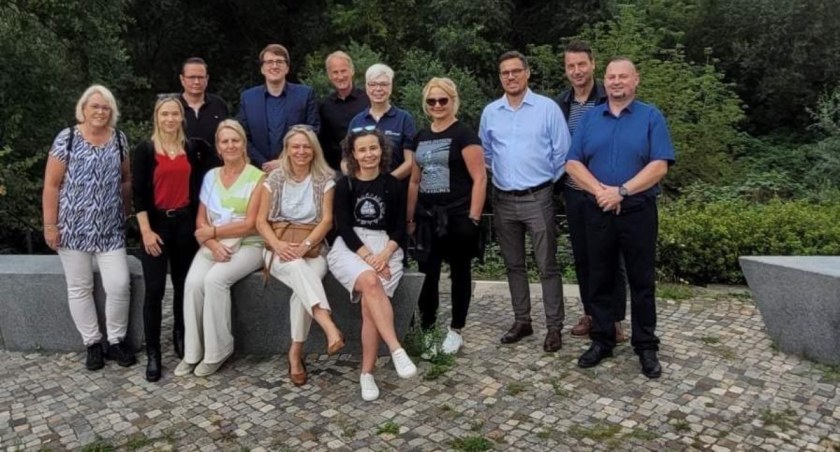 Delegacja ze Złotowa z wizytą w Rathenow