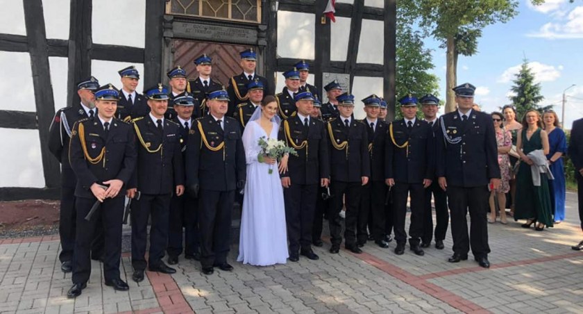 Strażackie śluby druhów z gminy Okonek