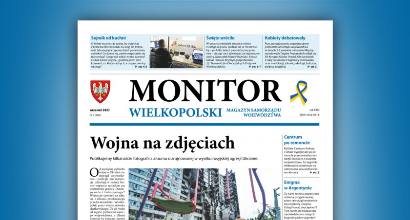 Monitor Wielkopolski - wrzesień 2023