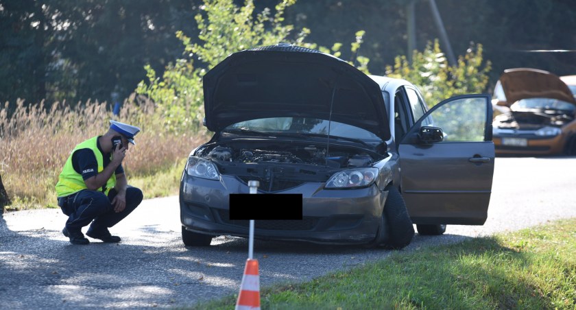 Kolizja w Nowym Dworze. Przyczyną wcale nie była nadmierna prędkość