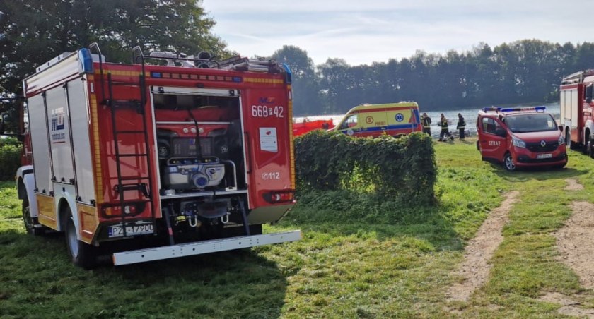 Tragedia na jeziorze Sławianowskim. Utonął młody mężczyzna