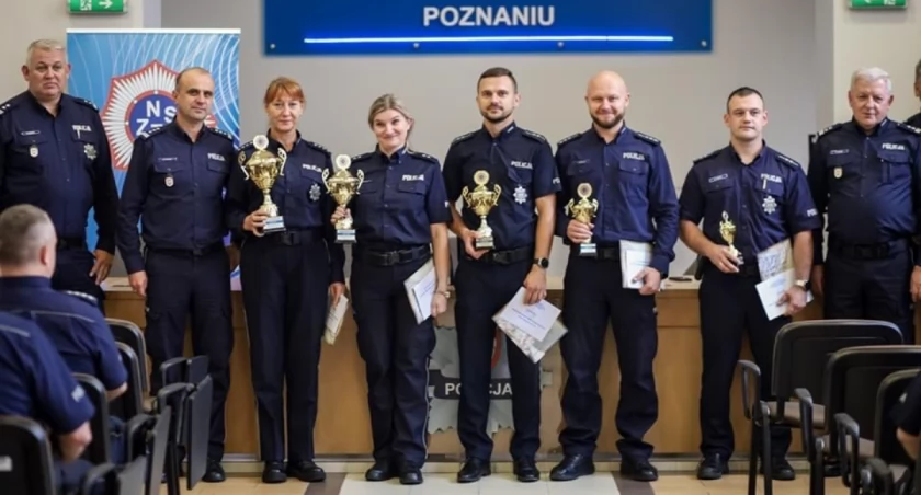 Praca złotowskiego policjanta doceniona w Wielkopolsce
