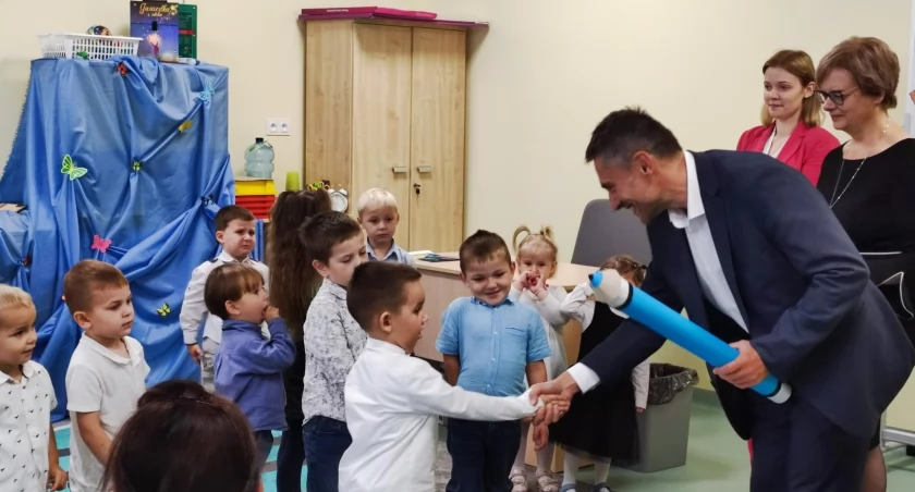 Pasowanie na przedszkolaka w Tarnówce
