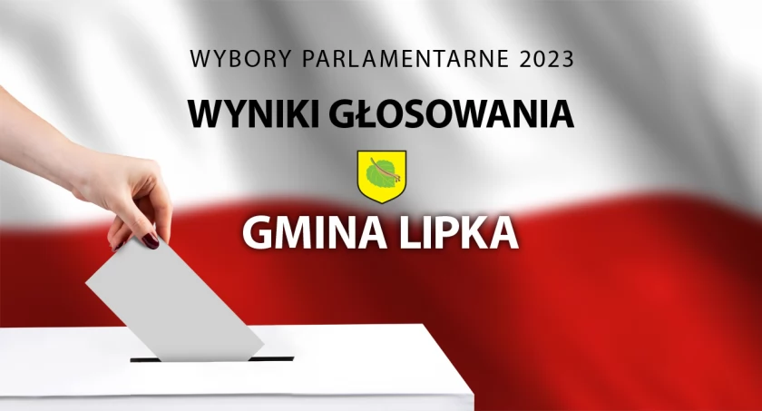 Wybory 2023 - wyniki głosowania w gm. Lipka