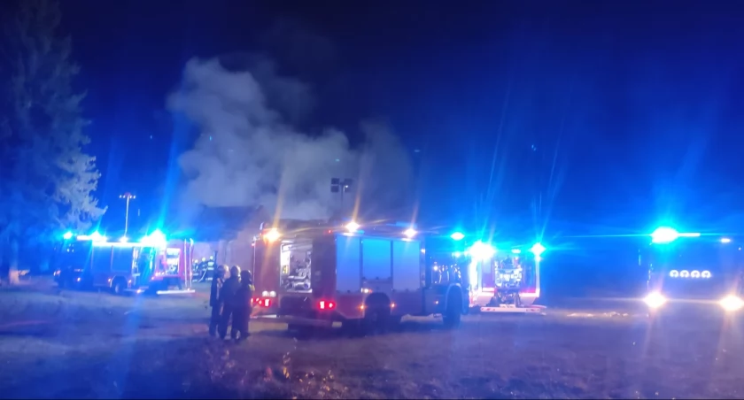 Pożar czy celowe podpalenie? Sprawę wyjaśni policja