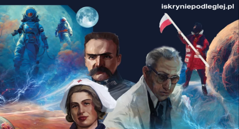 Iskry Niepodległej - pokazy multimedialne w Złotowie