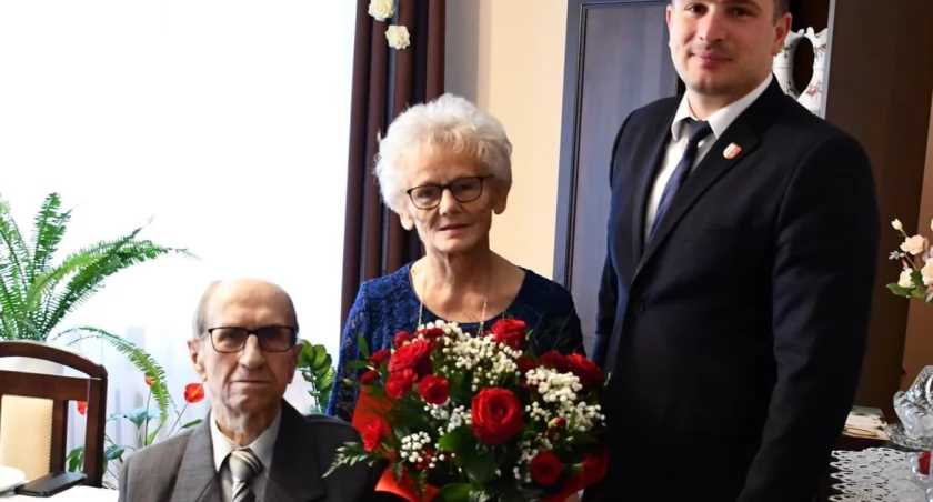 Diamentowe Gody Państwa Elżbiety i Edwina Gniot