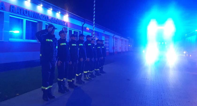 Oddali hołd strażakowi, który zmarł na służbie