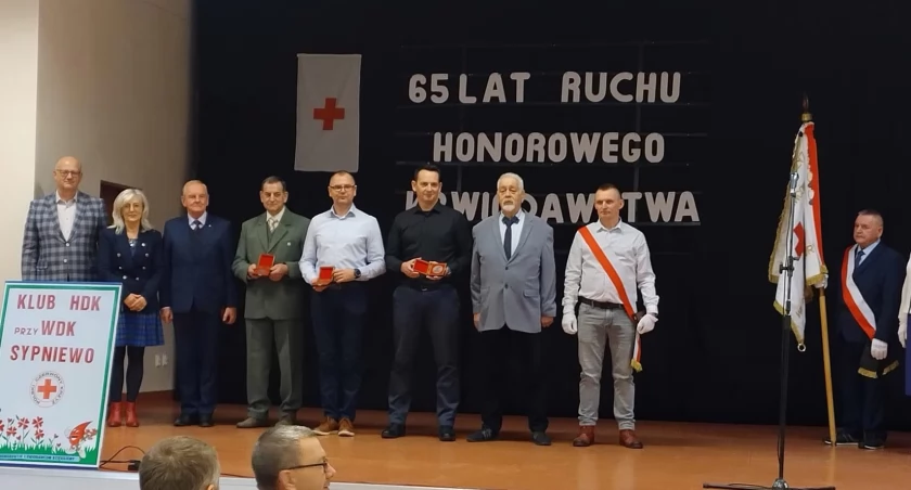 65- lat ruchu Honorowego Krwiodawstwa w Sypniewie