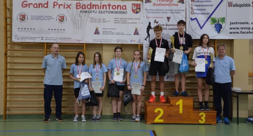 Poznajcie zwycięzców Grand Prix Powiatu Złotowskiego w Badmintonie