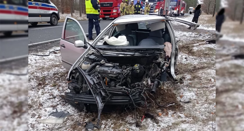[AKTUALIZACJA#2] Śmiertelny wypadek na drodze krajowej
