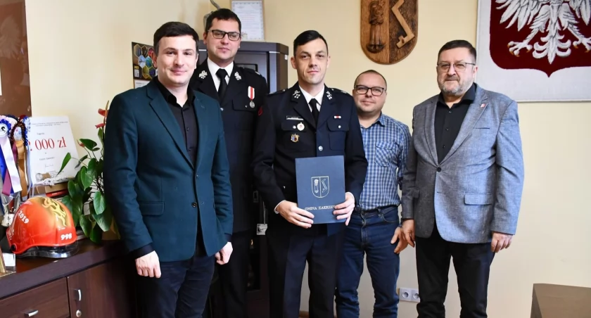 Dotacja na zakup nowego samochodu ratowniczo - gaśniczego w Zakrzewie