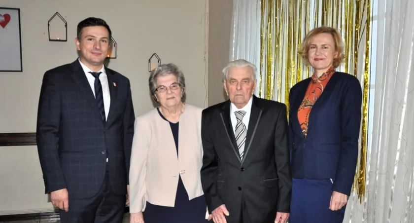 Diamentowa rocznica małżeństwa w gminie Zakrzewo