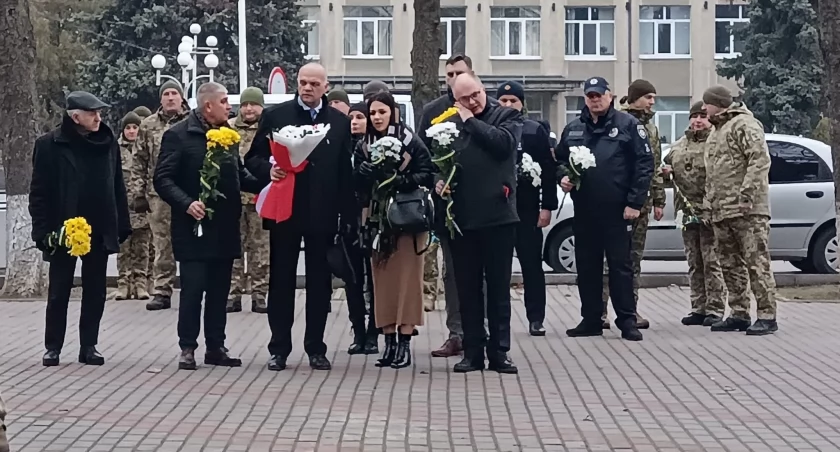 Delegacja z powiatu złotowskiego na Ukrainie
