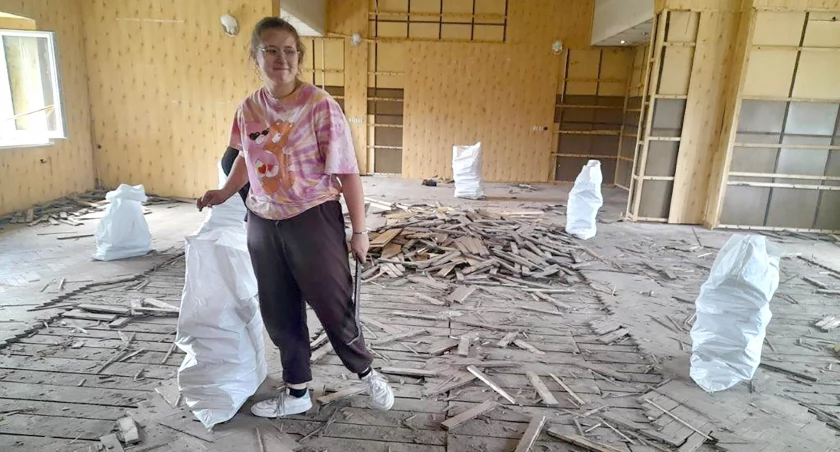 Unikalna pamiątka z OSP Łobżenica – klepka za 25 złotych