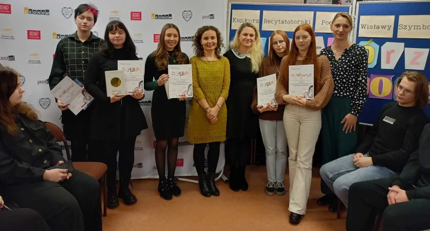 Konkurs Recytatorski Poezji Wisławy Szymborskiej w złotowskim Ekonomie
