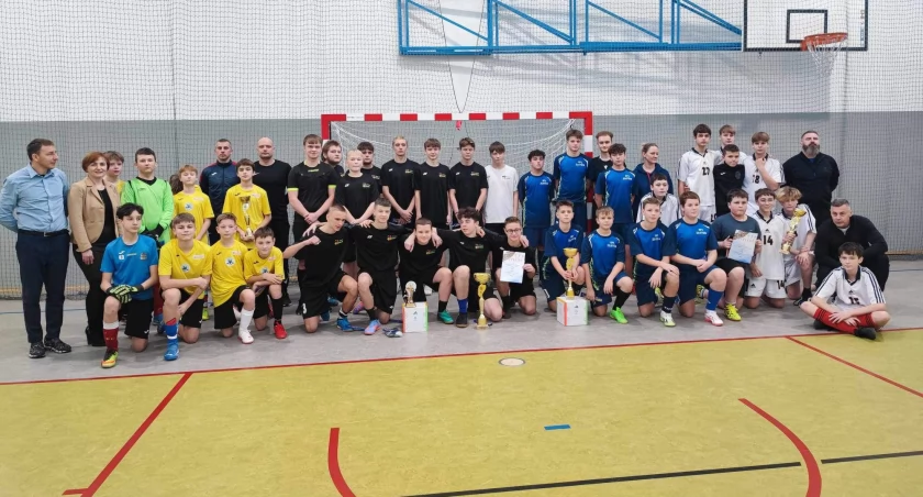 Noworoczny turniej futsalu w złotowskim CKZiU