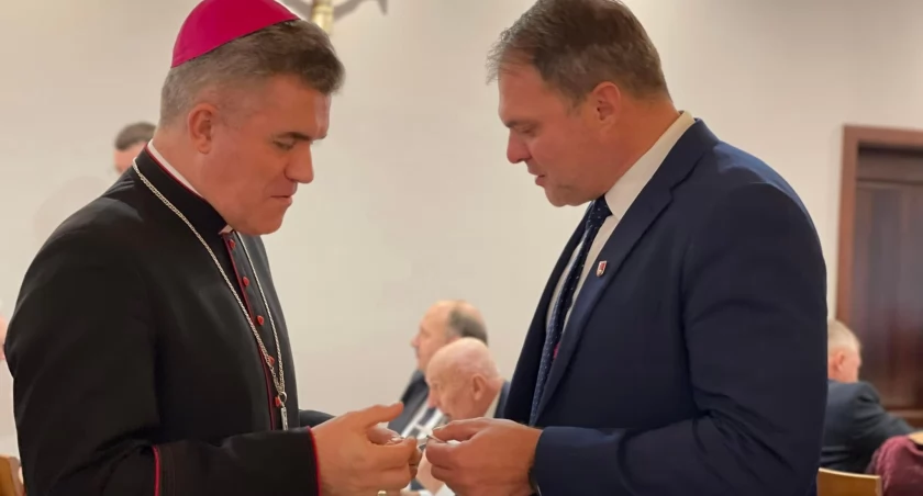 Władze powiatu u Biskupa Zbigniewa Zielińskiego