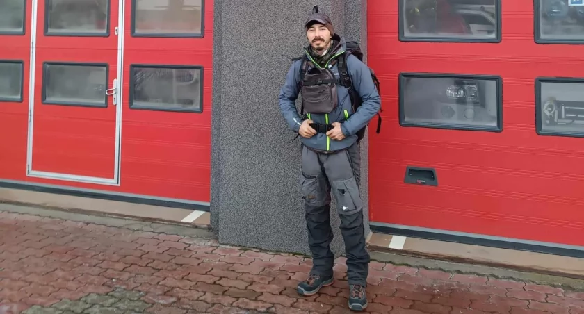 Skrzat Odkrywca z wizytą w OSP Lipka