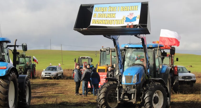 [WIDEO] Protest rolników w Jastrowiu
