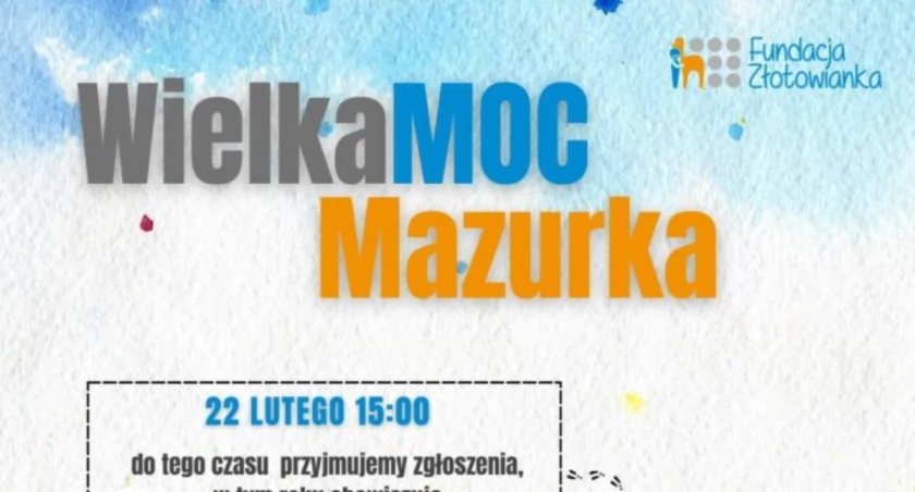 WielkaMOC Mazurka z Fundacją Złotowianka
