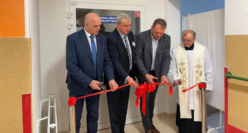 Otwarcie nowo wybudowanego Oddziału Medycyny Paliatywnej w złotowskim szpitalu