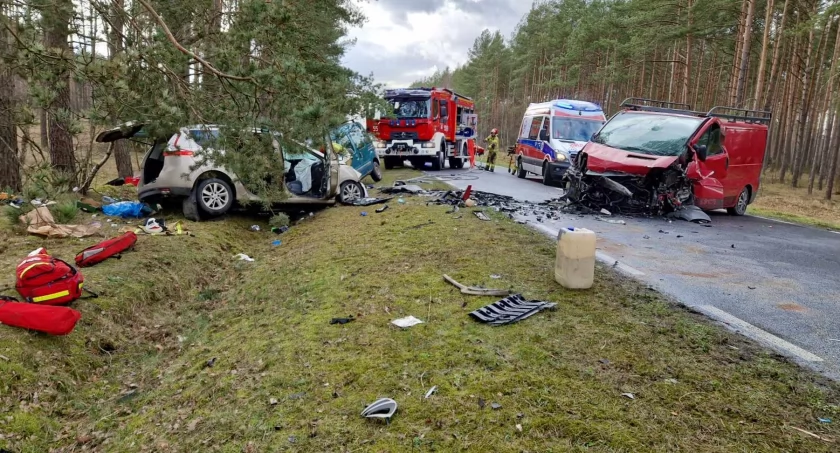 [AKTUALIZACJA] Wypadek pod Skórką, pięć osób rannych