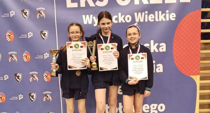 Medal Mistrzostw Wielkopolski Młodziczek dla MKTS Sparta Złotów