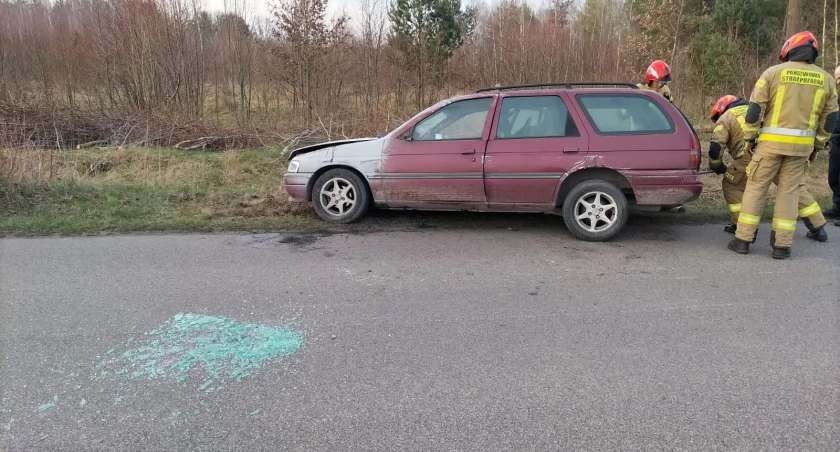Kolizja z udziałem pijanego kierowcy