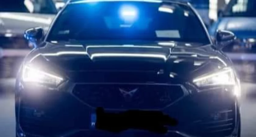 [AKTUALIZACJA] Nowy szybki samochód w służbie złotowskiej policji 