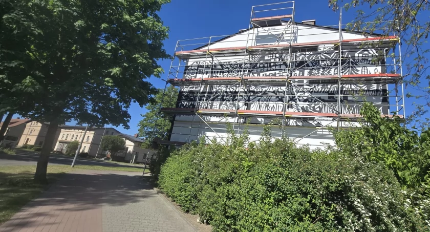 Nowy mural w Złotowie