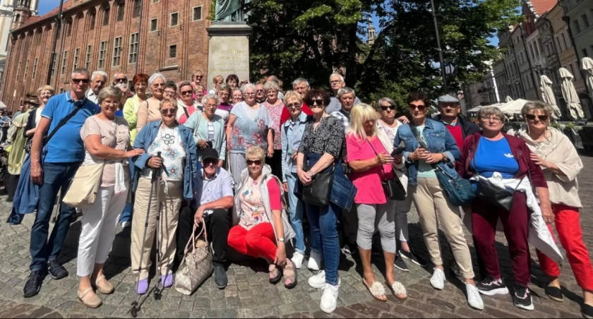 Seniorzy z gminy Jastrowie odwiedzili Toruń