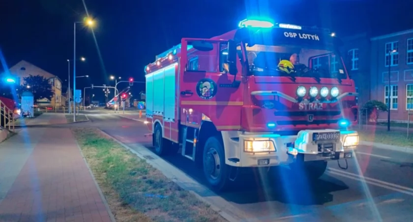 Źle podłączona butla z gazem powodem interwencji strażaków
