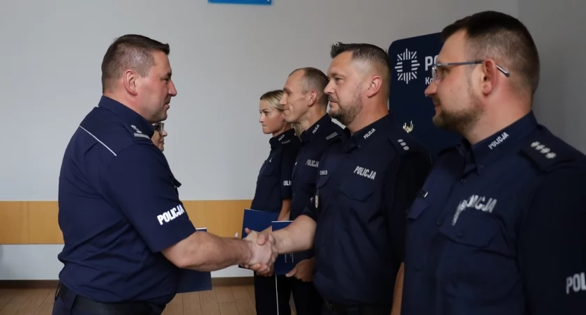 Wyróżnienie dla złotowskiego policjanta