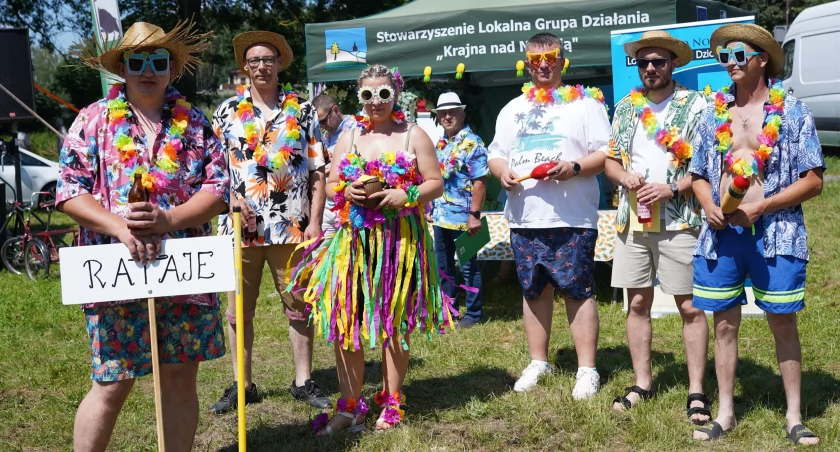 Krajeńskie sołtysowanie na plaży w Trzeboniu