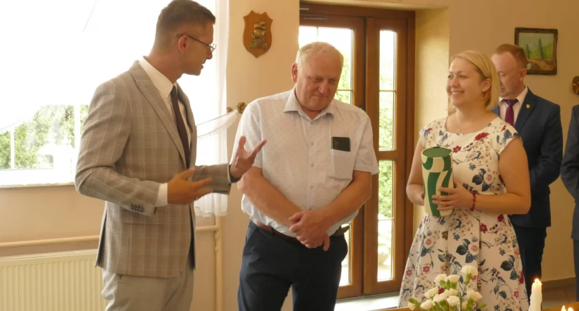 Pożegnanie prezesa Zakładu Gospodarki Komunalnej w Lipce
